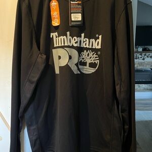 Timberland PRO Black Wicking Long Sleeve Jersey Men’s Sz L NWT